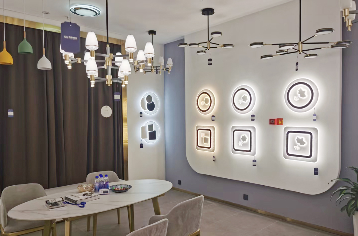 抖圈为赌而生照明展厅（中山古镇）